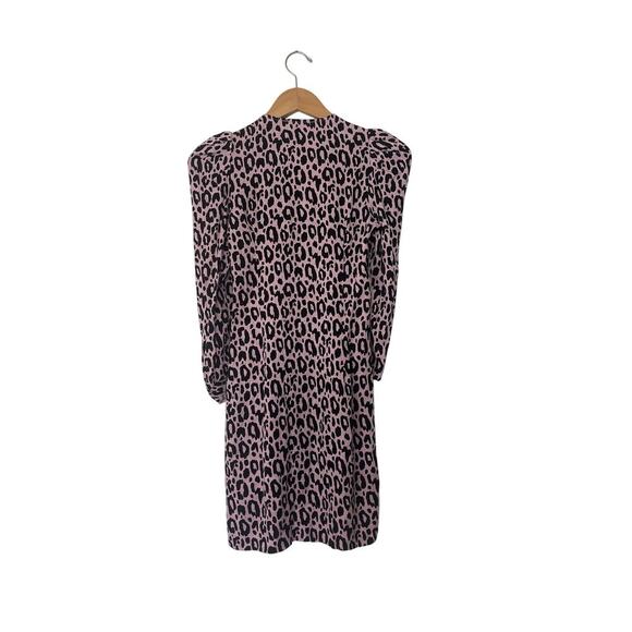 Maje Ripanta Leopard Print Dress Size 34 - Picture 5 of 7